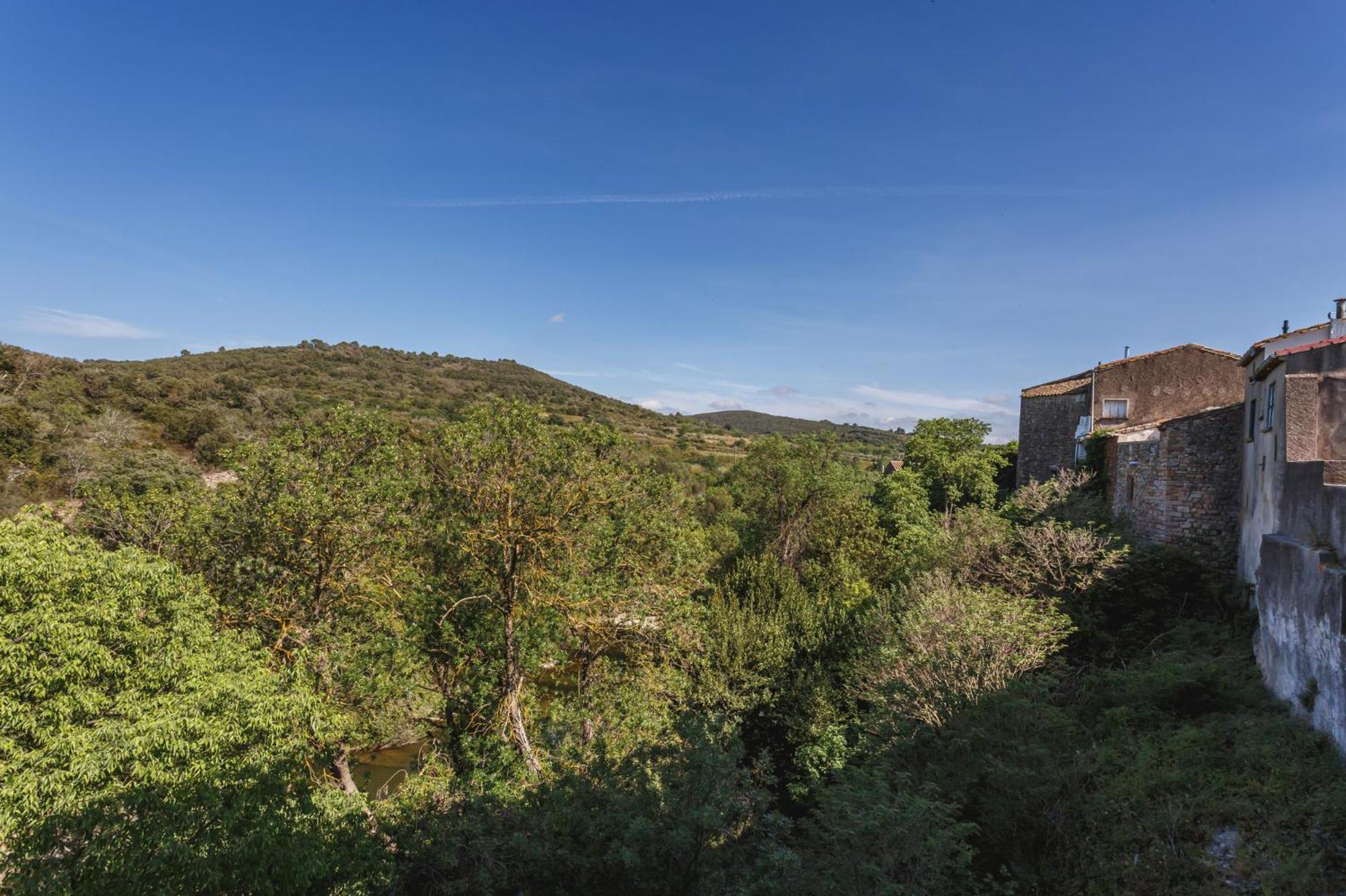 Cosy Apartment In Ancient Gabian With River And Vineyard Views 外观 照片